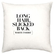 Long Hair - Linen Cushion Cover 50x50cm
