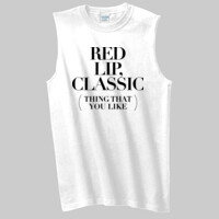 Red Lip Classic - AS Colour - Bernard Tank tee 